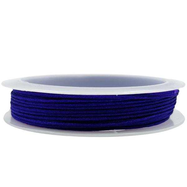 Imagem de Linha Fio Fibra Poliamida Roxo 1mm 1un 10 Metros Artesanato