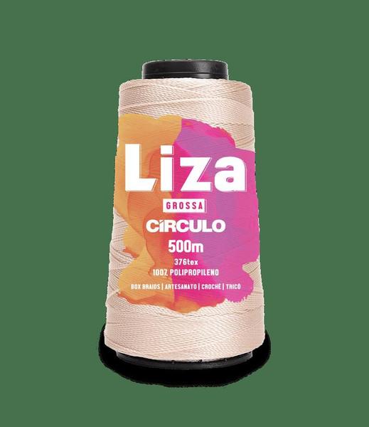 Imagem de  Linha Liza Grossa Circulo 500m Trança de Cabelo e Crochê