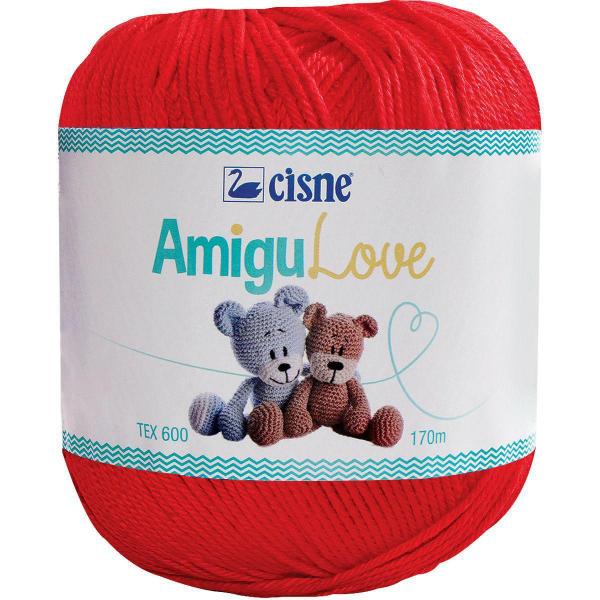 Imagem de Linha Para Croche Amigulove 46 100G Vermelho