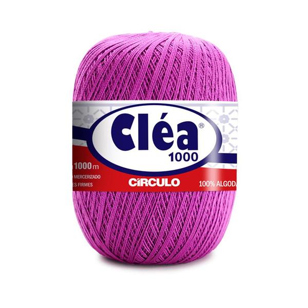 Imagem de Linha para Crochê c/ 1000m Cléa - Cor 6614 Roxo Alfazema