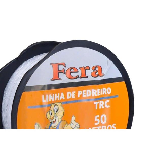 Imagem de Linha Para Pedreiro Trancada Fera 50M . / Kit C/ 12 Peças