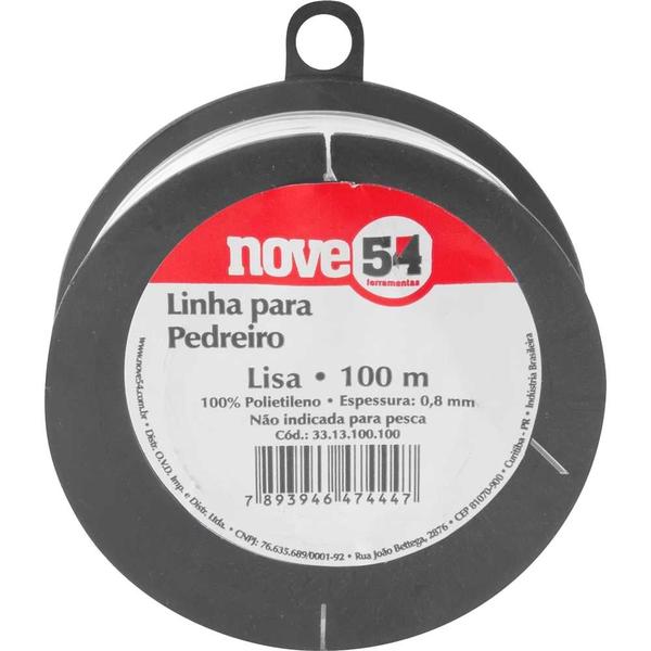 Imagem de Linha Pedreiro Lisa com 100m 3313100100 Nove54