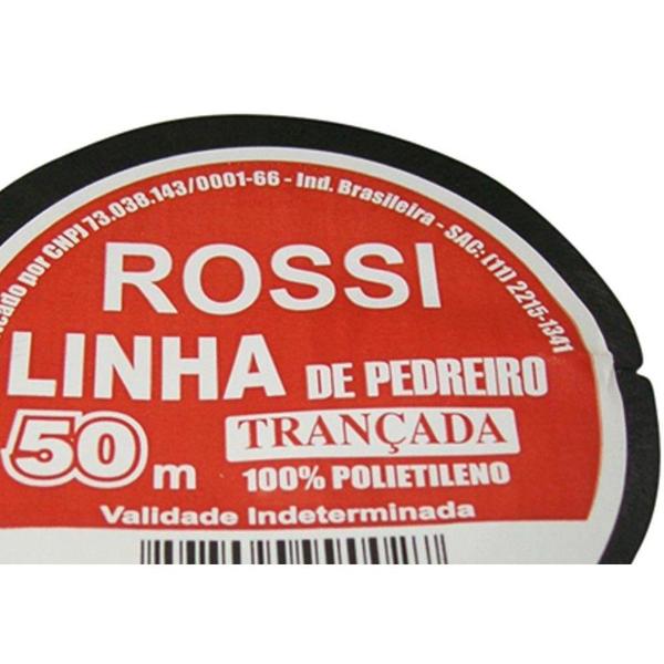 Imagem de Linha Pedreiro Rossi Trançada C/ 50Mt . / Kit C/ 12 Unidades