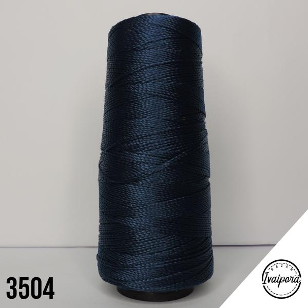 Imagem de Linha Princesa Moda 500m Azul Marinho/crochê / Tranças Para Cabelo