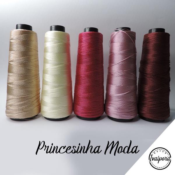Imagem de Linha Princesinha Moda 500M /Crochê /Roupas e Acessórios de  Crochê/ Tranças Para Cabelo - Incomfio