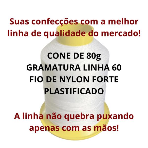 Imagem de Linha Settanyl Setta 60 / 80g Poliamida Nylon Depilação