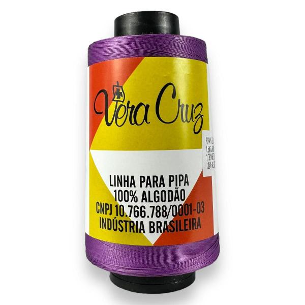 Imagem de Linha Vera Cruz Fio 04 Para Pipa 1500 Jardas Tex 111 Algodão