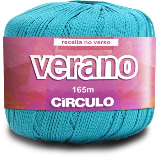 Linha Verano 165m 50g Tiffany 613 Círculo - Circulo Imagem de Linha Verano 165m 50g Tiffany 613 Círculo