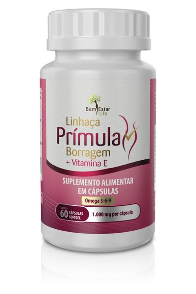 Imagem de Linhaça, primula, borragem + vitamina e