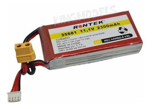 Imagem de Lipo Rontek 3s 11.1v 2300mah 45/90 Xt60 - Top Linha!!