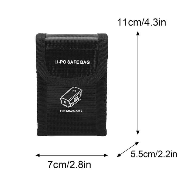 Imagem de Lipo Safe Battery Bolsa protetora à prova de explosão para Dji Air 2s Drone Battery Storage Bag