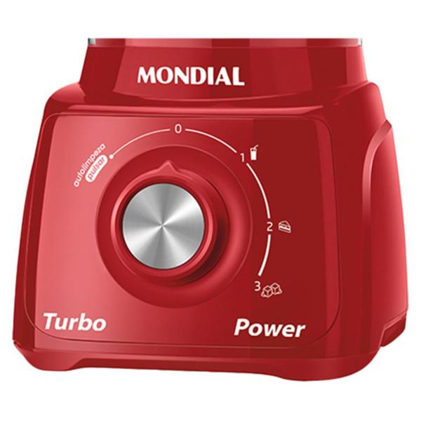 Imagem de Liq Mondial L99 Turbo Filtro 3V. 550W - 1528-05  Vermelho  110 VOLTS