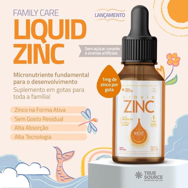 Imagem de Liquid Zinc Sabor Morango - True Source 30 ml