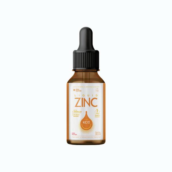 Imagem de Liquid Zinco 5mg Kids Sabor Morango True Source 30ml