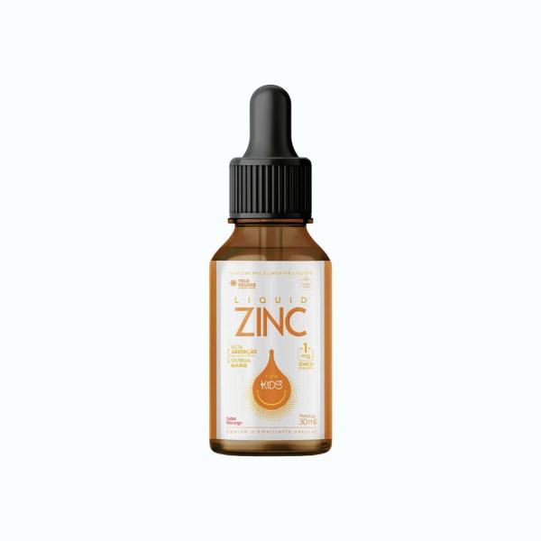 Imagem de Liquid Zinco 5Mg Kids Sabor Morango True Source 30Ml