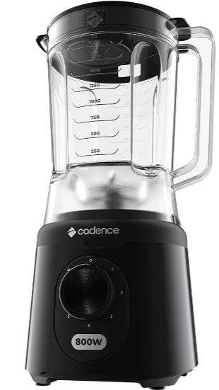 Imagem de Liquidificador 800W Cadence 2.5L 5 Velocidades Preto