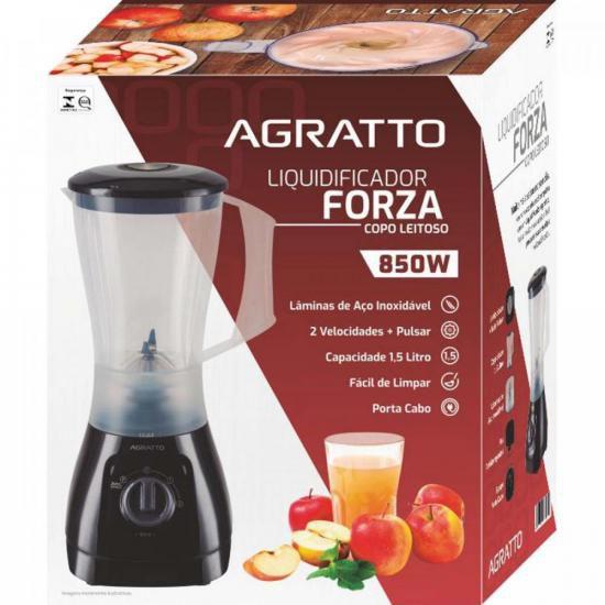 Imagem de Liquidificador Agratto LQLF-01 Leitoso 850W Cristal 127v