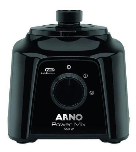 Imagem de Liquidificador Arno Limpa Fácil Power Mix 2 L Preto 127v