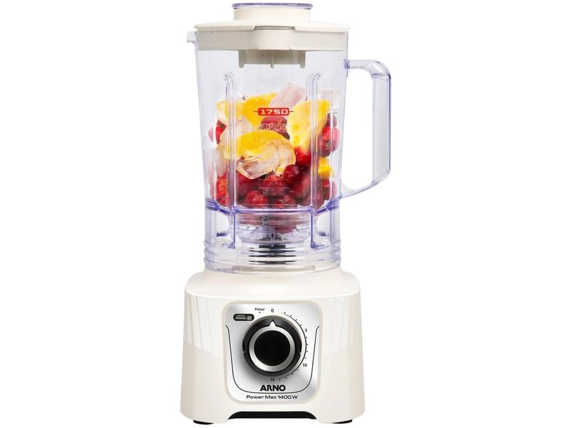 Liquidificador Arno Power Max LN64 15 Velocidades 1400W Marfim Liquidificador Arno Power Max LN64 15 Velocidades 1400W Marfim