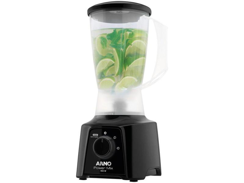 Imagem de Liquidificador Arno Power Mix LQ10 2L Preto - 2 Velocidades 550W