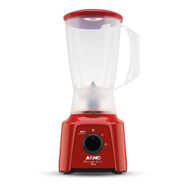 Imagem de Liquidificador Arno Power Mix Lq11 Com 2 V. 550W Vermelho