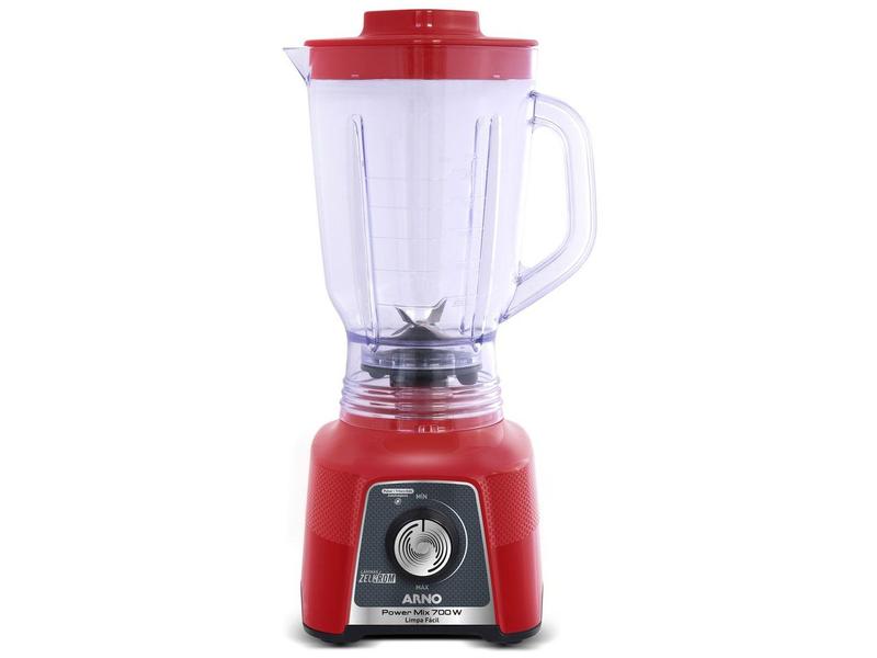 Imagem de Liquidificador Arno Power Mix LQ36 15 Velocidades 700W Vermelho