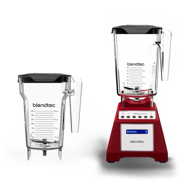 Imagem de  Liquidificador Blendtec Total Classic com Jarra WildSide+ 2,6L (Vermelho)