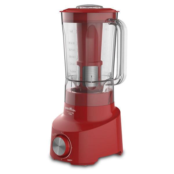 Imagem de Liquidificador Blq Diamante Turbo 1000W Vermelho Britânia