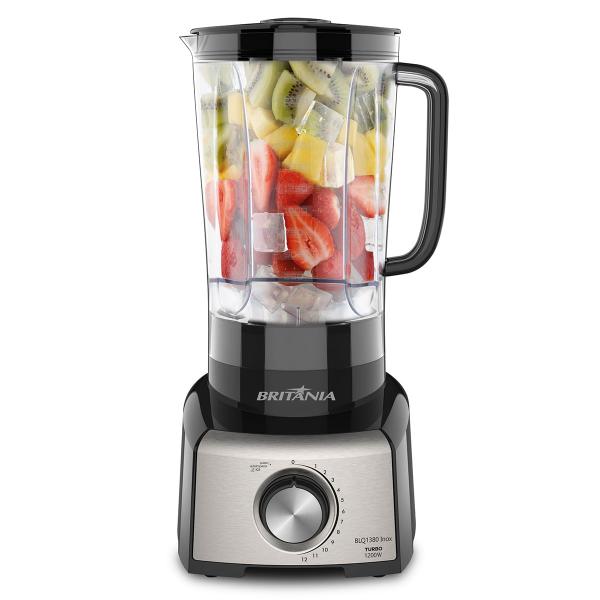 Imagem de Liquidificador Britânia BLQ1380P Pro Maxx 6 Inox 3L 1200W