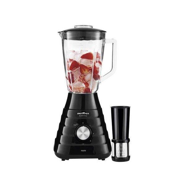 Imagem de Liquidificador britania gourmet black style 900w 2.4l 220v