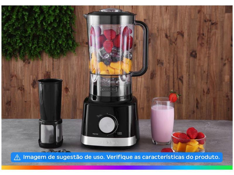 Imagem de Liquidificador Britânia Pro Maxx 6 BLQ1280P - com Filtro 4 Velocidades 1150W Preto