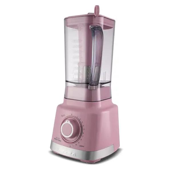 Imagem de Liquidificador Britânia Pro Maxx 6 Rosa c/ Filtro Turbo 3 Litros 1400w 