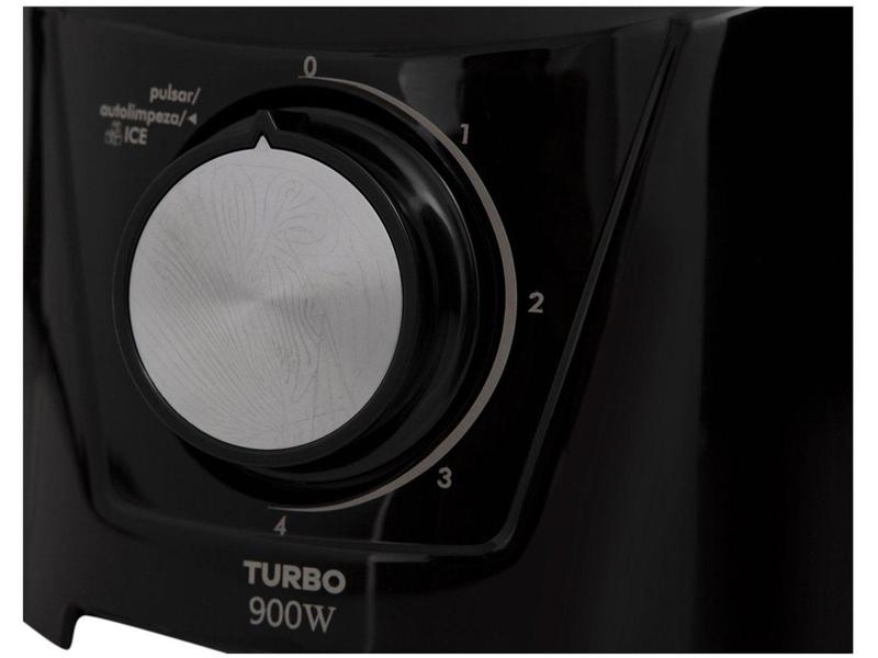 Imagem de Liquidificador Britânia Turbo BLQ970P Preto - 4 Velocidades 900W