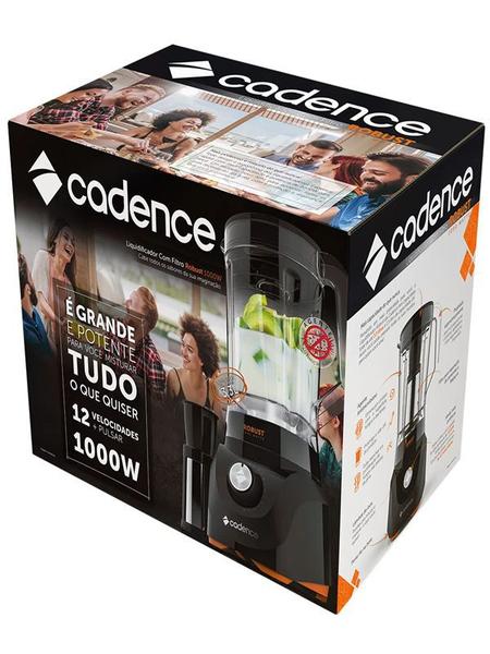 Imagem de Liquidificador Cadence Robust 12VL 1000W 3,3L LIQ400 PT 220V