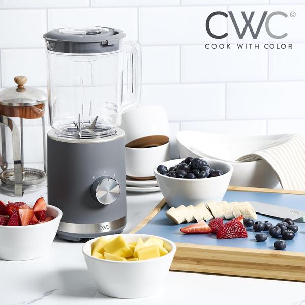 Imagem de Liquidificador COOK WITH COLOR 300 W, 2 velocidades, 750 ml, frasco cinza