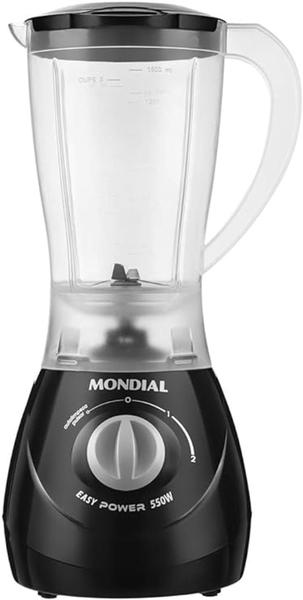 Imagem de Liquidificador Easy Power, Mondial, Preto, 550W