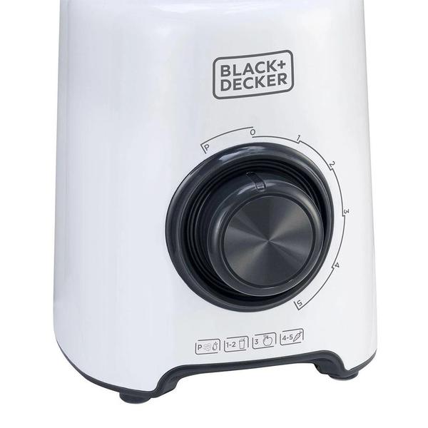 Imagem de Liquidificador Fusion Control Portatil 1,5 Litros Black Decker L800BR 127V 800W Branco