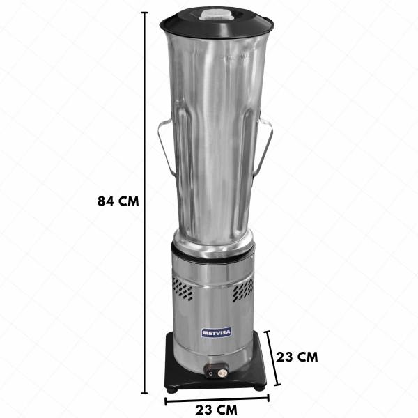 Imagem de Liquidificador Industrial 10 Litros LQL10 Jarra Em Inox Metvisa