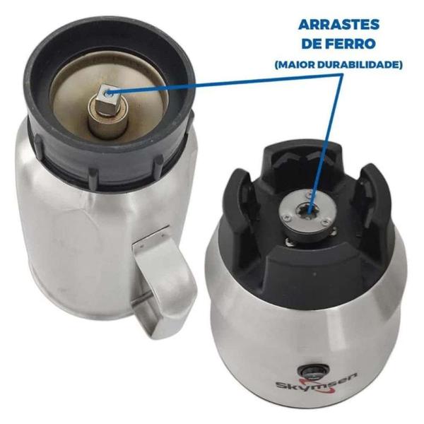 Imagem de Liquidificador Industrial 1,5L Inox 900w Alta Rotação Li 1.5 Skymsen