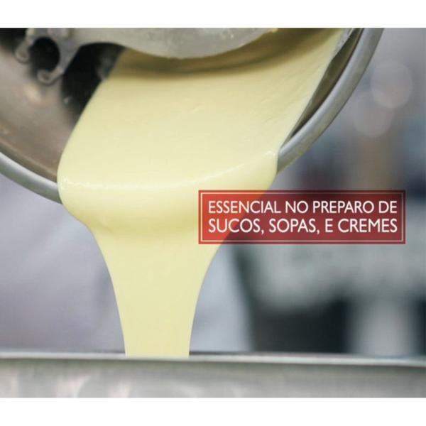 Imagem de Liquidificador Industrial 3 Litros Skymsen  0,5CV Monobloco em Inox Super - LS-03MB