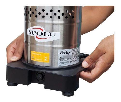 Imagem de Liquidificador  industrial spolu  alta rotação 2l 8000w inox