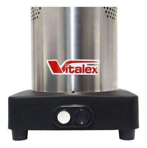 Imagem de Liquidificador Industrial Vitalex  2 L Inox  Preto Com Jarra De Aço Inoxidável 127v/220v