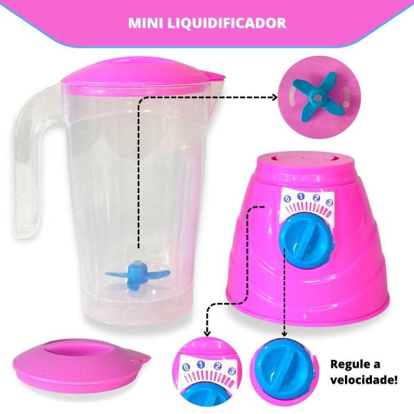 Imagem de Liquidificador Infantil De Brinquedo Desmontável Cozinha