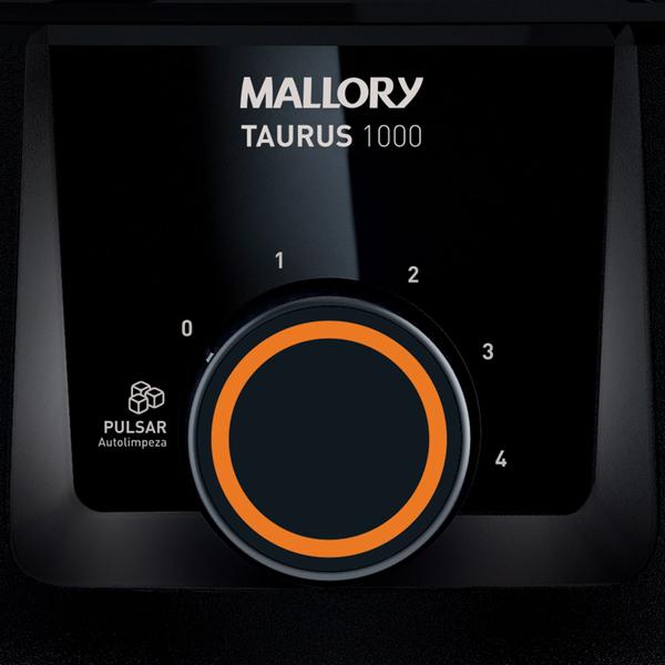 Imagem de Liquidificador Mallory Taurus 1000 Pr 900w Preto