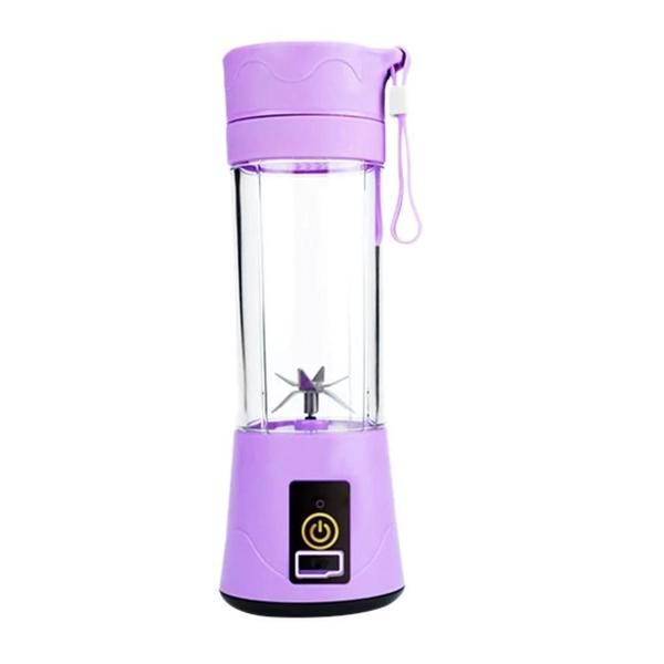 Liquidificador Mini Portátil Bateria Squeeze Roxo - Lumi Imagem de Liquidificador Mini Portátil Bateria Squeeze Roxo