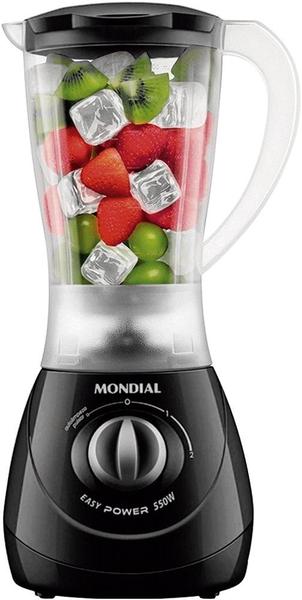 Imagem de Liquidificador Mondial Easy Power L-550-B 550W de 2 Velocidades 110V/60HZ