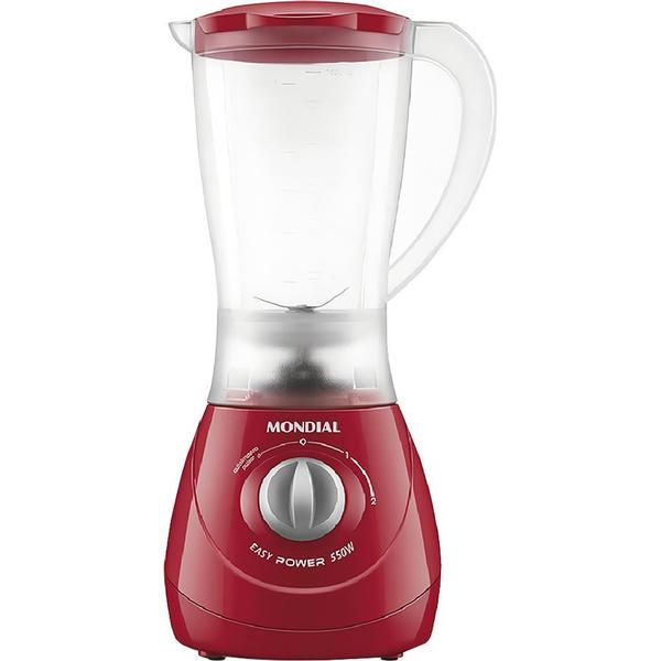 Imagem de Liquidificador Mondial Easy Power L-550R 550 W 220V - Vermelho 1.5L