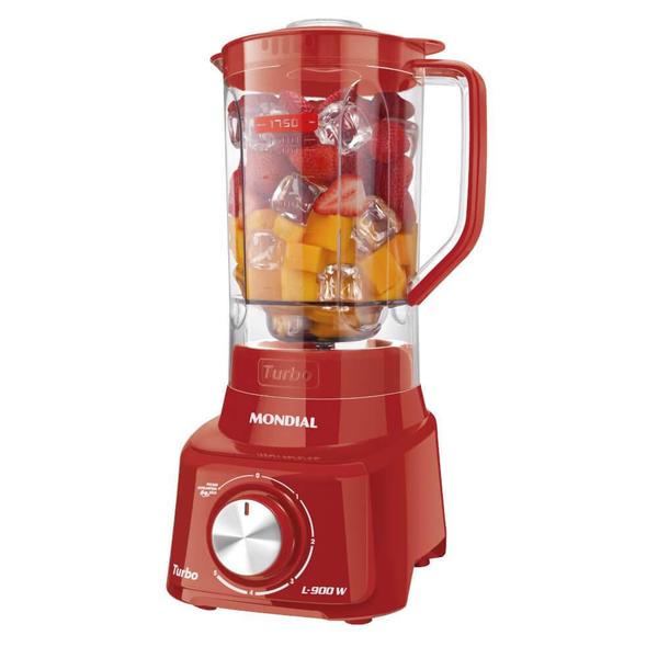 Imagem de  Liquidificador Mondial L-900 2,7 Litros Full Red 900W - Vermelho