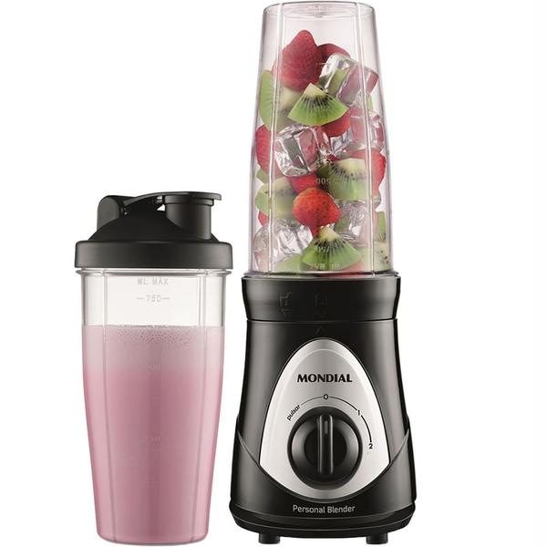 Imagem de Liquidificador Mondial Personal Blender DG-01 110V - Negro/Plata