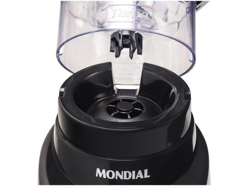 Imagem de Liquidificador Mondial Turbo L-900 FB Copo - Preto Com Filtro 05 Velocidades 900W